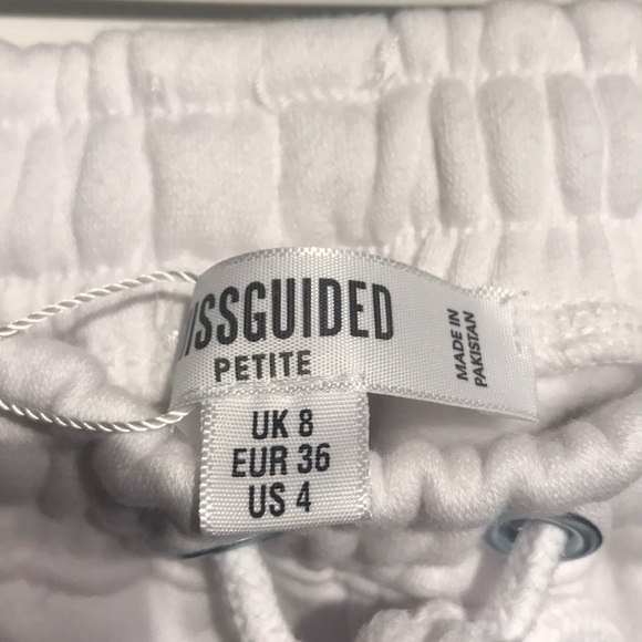 ❌SOLD ❌--- ✌🏾Miss guided white jogger - Picture 4 of 4